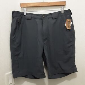 DULUTH TRADING CO Dry On The Fly 9" Nylon Short Blue, Size Large NWT